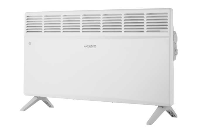 Конвектор электрический ARDESTO CH-2500MCW, 2500 Вт, 25 м2,закрытый нагрев. элемент, IP24, мех. упр-ние, белый