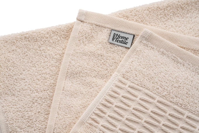 Набор полотенец махровых ARDESTO Lotus, 50х90см, 70х140см, 2шт, 100% хлопок, айвори