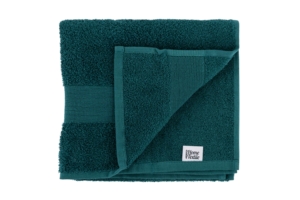 Полотенце махровое Ardesto Benefit, 50х90см, 100% хлопок, зеленый темный