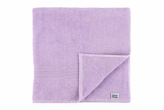 Полотенце махровое Ardesto Benefit, 70х140см, 100% хлопок, сиреневый
