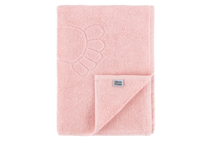 ArdestoTerry towel for feet Benefit, 50х70cm, 100% cotton, pink