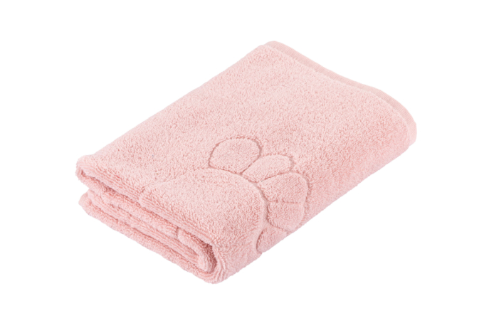 ArdestoTerry towel for feet Benefit, 50х70cm, 100% cotton, pink
