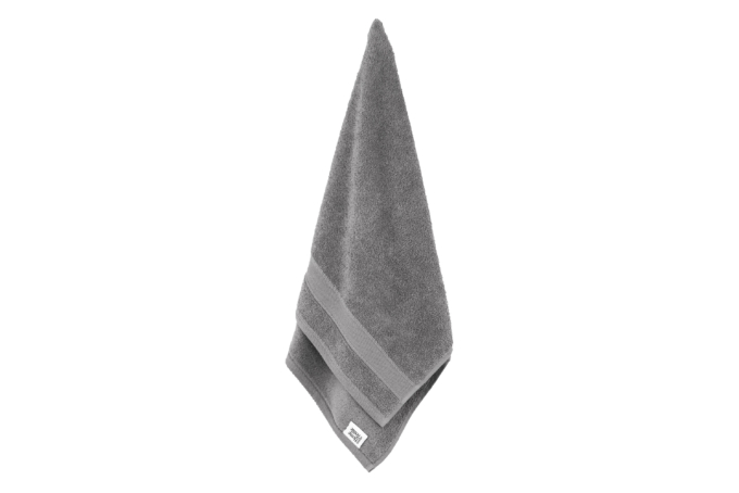 Рушник махровий Ardesto SuperSoft, 50х90см, 100% бавовна, сірий