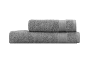 Полотенце махровое Ardesto SuperSoft, 70х140см, 100% хлопок, серый