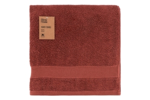 Ardesto Terry towel SuperSoft, 70x140cm, 100% cotton, reddish brown