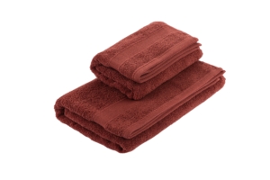 Ardesto Terry towel SuperSoft, 70x140cm, 100% cotton, reddish brown