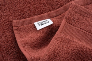 Ardesto Terry towel SuperSoft, 70x140cm, 100% cotton, reddish brown
