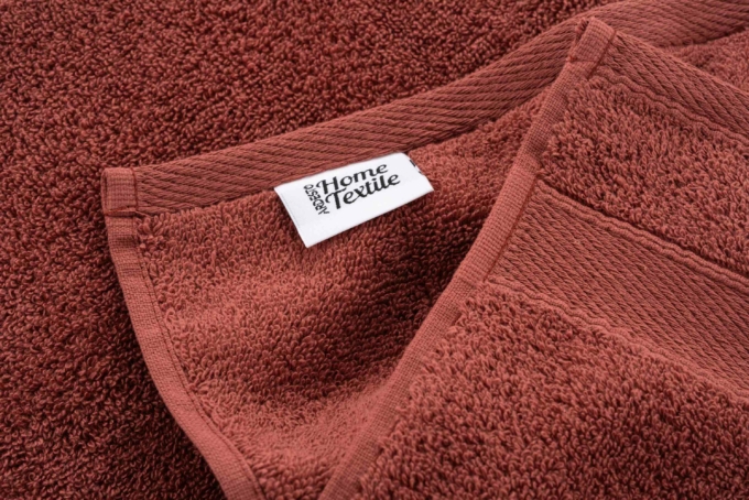 Ardesto Terry towel SuperSoft, 70x140cm, 100% cotton, reddish brown