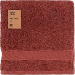 Рушник махровий Ardesto SuperSoft, 70х140см, 100% бавовна, червонувато-брунатний