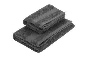Полотенце махровое Ardesto SuperSoft, 50х90см, 100% хлопок, серый темный