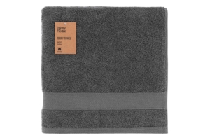Полотенце махровое Ardesto SuperSoft, 70х140см, 100% хлопок, серый темный