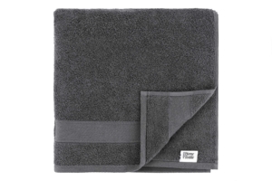 Полотенце махровое Ardesto SuperSoft, 70х140см, 100% хлопок, серый темный