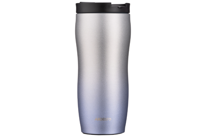Ardesto Travel mug Metallic, 450ml, stainless steel, blue