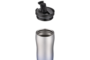 Ardesto Travel mug Metallic, 450ml, stainless steel, blue