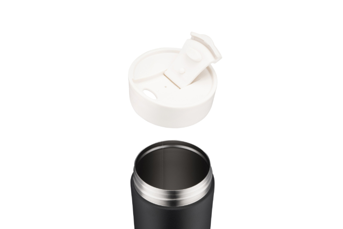 Термокухоль Ardesto Viaggio, 400мл, нержавіюча сталь, чорний