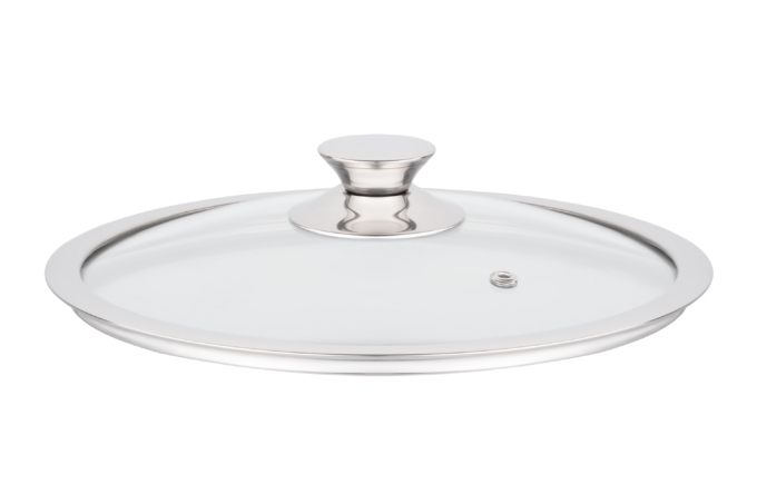 Ardesto Lid Gemini, 24cm, heat-resistant glass, stainless steel