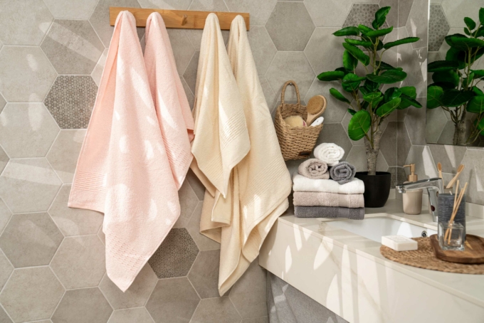 Набор полотенец махровых ARDESTO Lotus, 50х90см, 70х140см, 2шт, 100% хлопок, айвори