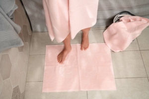 ArdestoTerry towel for feet Benefit, 50х70cm, 100% cotton, pink