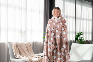 Плед Ardesto Flannel, 160х200см, 100% полиэстер, котики