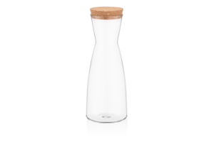 Ardesto Pitcher with lid, 1000ml, borosilicate glass, transparent
