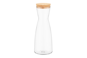 Ardesto Pitcher with lid, 1000ml, borosilicate glass, transparent