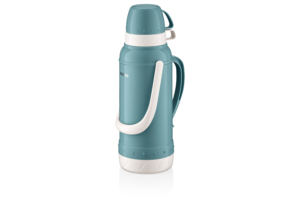Ardesto Vacuum flask Gemini Gourmet, 2000ml, plastic, borosilicate glass, blue