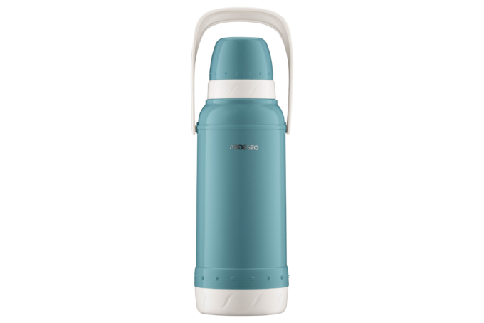 Ardesto Vacuum flask Gemini Gourmet, 2000ml, plastic, borosilicate glass, blue