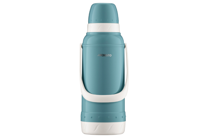 Ardesto Vacuum flask Gemini Gourmet, 2000ml, plastic, borosilicate glass, blue