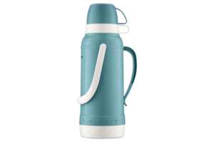 Ardesto Vacuum flask Gemini Gourmet, 2000ml, plastic, borosilicate glass, blue