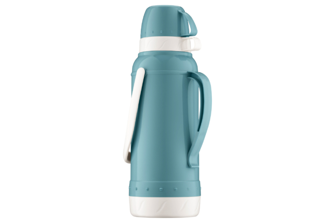 Ardesto Vacuum flask Gemini Gourmet, 2000ml, plastic, borosilicate glass, blue