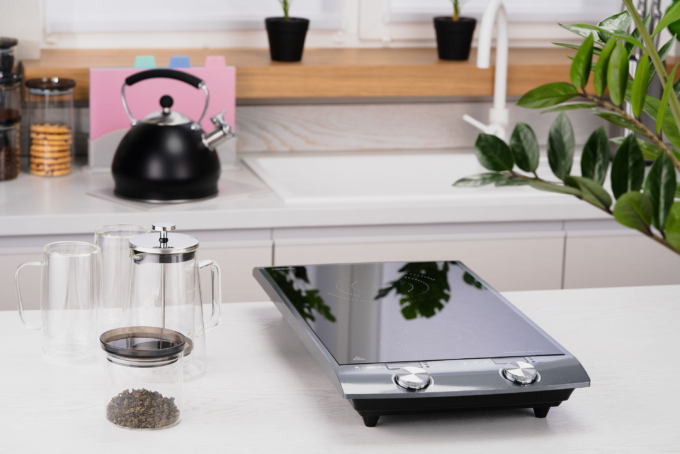Ardesto table cooker induction, burner – 2, 1.3+1.6W,  control – sensor, black