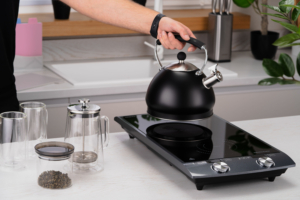 Ardesto table cooker induction, burner – 2, 1.3+1.6W,  control – sensor, black