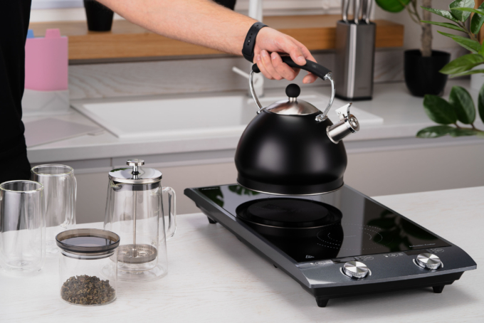 Ardesto table cooker induction, burner – 2, 1.3+1.6W,  control – sensor, black