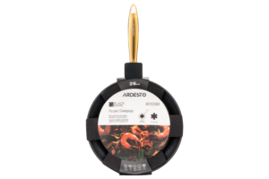 Сковорода Ardesto Black Mars Sparkle, 26см, алюминий, черный