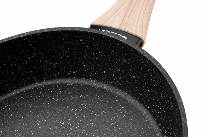 Ardesto Deep Fry pan Midori 24cm, aluminium, black