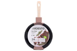 Ardesto Deep Fry pan Midori 24cm, aluminium, black