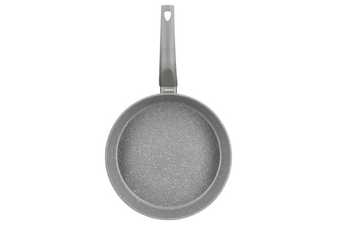 Ardesto Deep Fry pan with lid Gemini Gourmet Apulia, 26cm, aluminium, gray