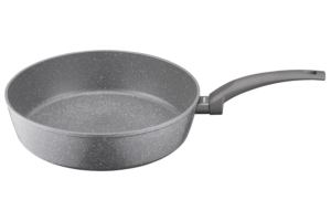 Сковорода глубокая с крышкой Ardesto Gemini Gourmet Apulia, 28см, алюминий, серый