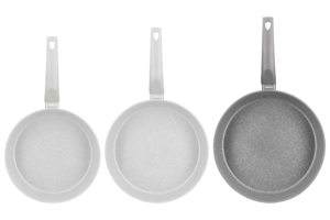 Сковорода глубокая с крышкой Ardesto Gemini Gourmet Apulia, 28см, алюминий, серый