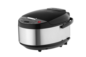 Мультиварка Ardesto, 860Вт, чаша-5л, электронное управл., книга рецептов, металл/пластик, серо-черный