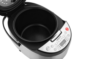 Мультиварка Ardesto, 860Вт, чаша-5л, электронное управл., книга рецептов, металл/пластик, серо-черный