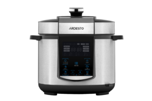 Ardesto pressure cooker, 900W, bowl-5l, electronic control, recipes book, iron/plastic, silver