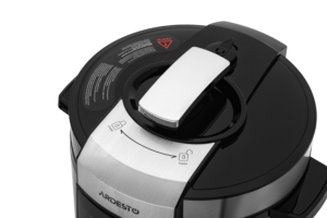 Ardesto pressure cooker, 900W, bowl-5l, electronic control, recipes book, iron/plastic, silver