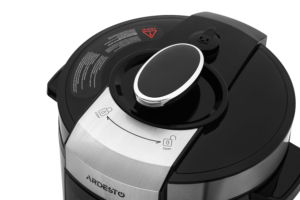 Ardesto pressure cooker, 900W, bowl-6l, electronic control, recipes book, iron/plastic, silver