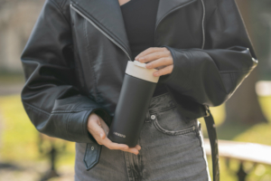 Термокухоль Ardesto Viaggio, 400мл, нержавіюча сталь, чорний