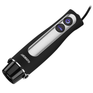 Блендер Ardesto погружной 800Вт, 3в1, чаша-600мл, чопер-500мл, черно-серебристый