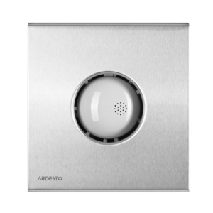 Bathroom Exhaust Fan Ardesto 20 W, 120 m3/h, 2300 rpm, 33 dB, silver