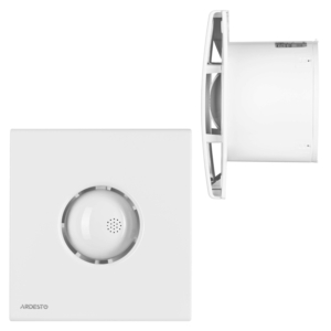 Bathroom Exhaust Fan Ardesto 25 W, 210 m3/h, 1650 rpm, 35 dB, white