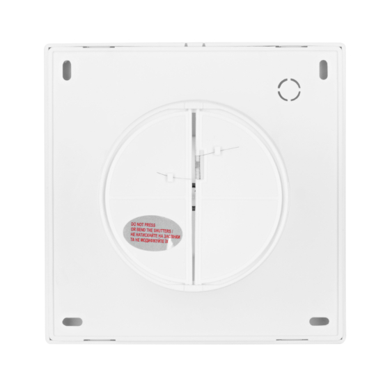 Bathroom Exhaust Fan Ardesto 15 W, 80 m3/h, 2400 rpm, 33 dB, white