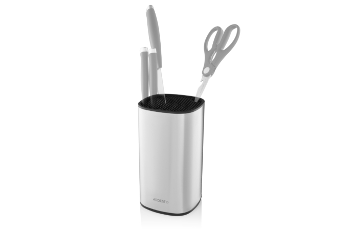 Ardesto Knife Block Gemini, 22cm, stainless steel, plastic